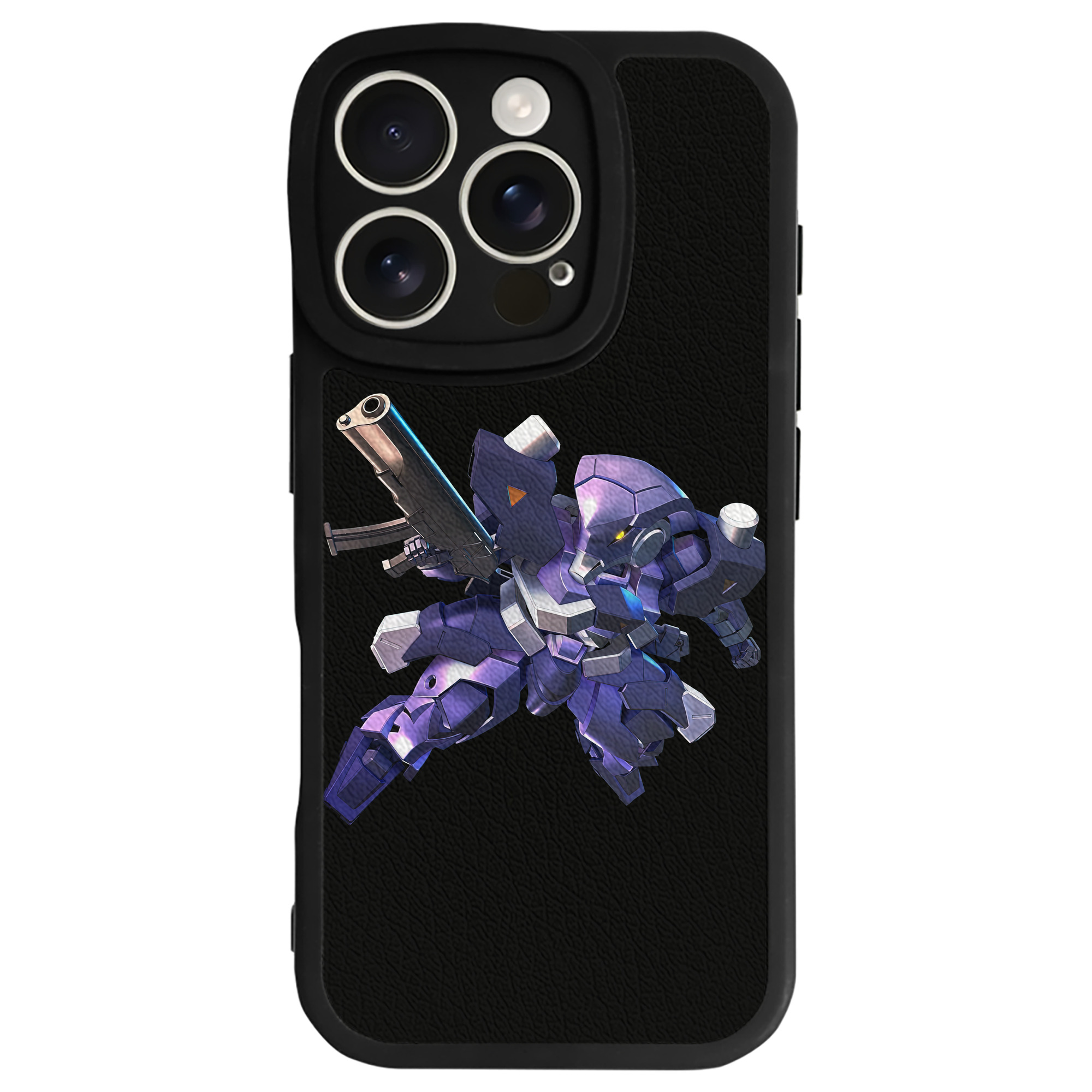 （画像用） 機動戦士ガンダム Mobile Suit Gundam 【iPhone 16シリーズ対応】シリコンスマホケース（レザー調） 材質：シリコン